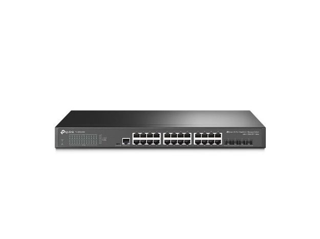 imagem de Switch Gerenciavel Tp-Link Tl-Sg3428x 24 Portas Gigabit 10/100/1000mpbs 4 Slots Sfp+ 10ge Jetstream - Tpn0266