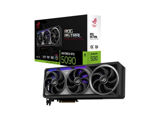 imagem de Placa de Video Asus Rog Astral Geforce Rtx 5090 Gaming Oc 32gb Gddr7 512 Bits - Rog-Astral-Rtx5090-O32g-Gaming